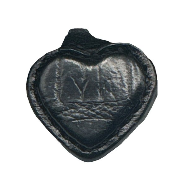 VTG Brighton Convertible Crossbody Clutch Purse Wallet Trifold Black Embossed - Picture 7 of 7